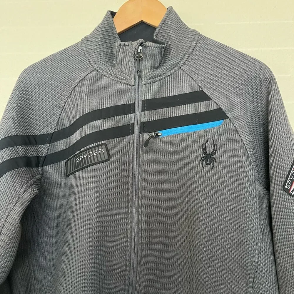 Spyder Men's Wengen Full Zip Weight Stryke Jacket Sz M